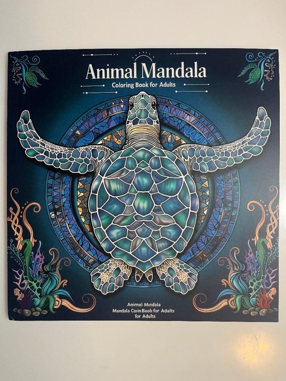 #COLOR-4 Animal Mandala Adult Coloring Book